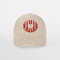 Broderie personnalisée "Maman" sur casquette en velours