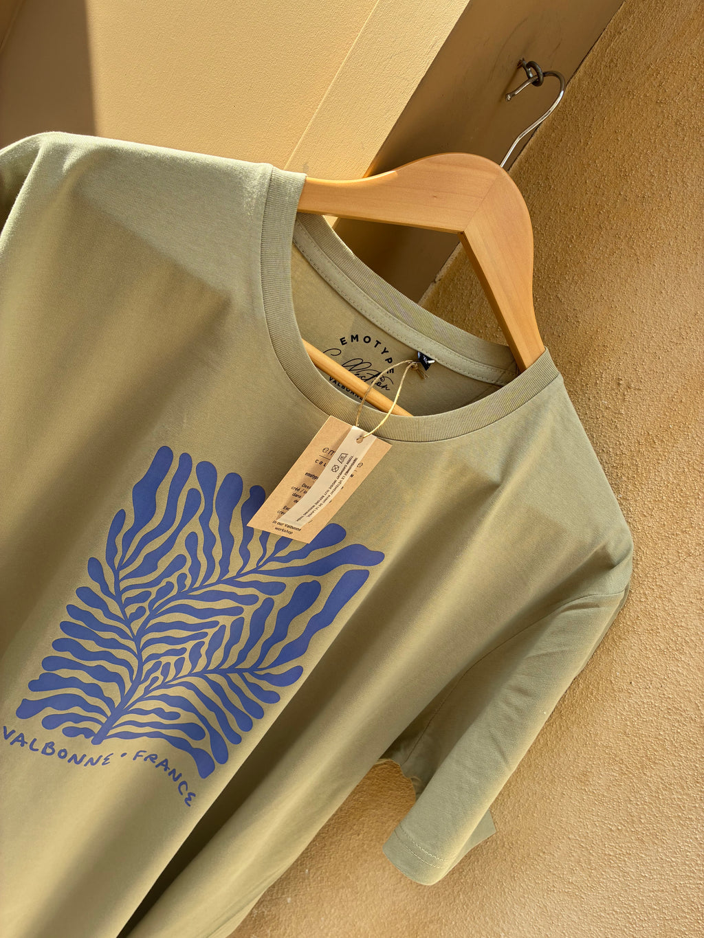 Votre image imprimée sur t-shirt en coton bio, unisexe