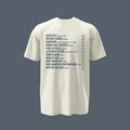 Motif "Running Addict" imprimé sur t-shirt épais oversize