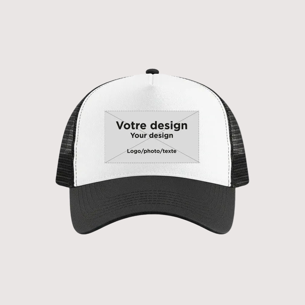 Votre image imprimée sur casquette américaine