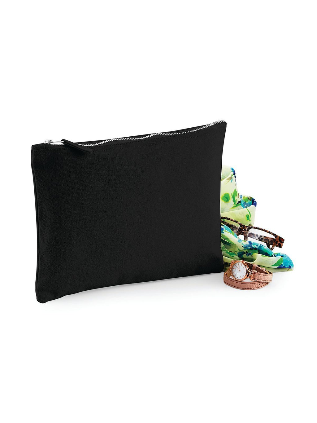 Texte à personnaliser sur pochette en coton bio